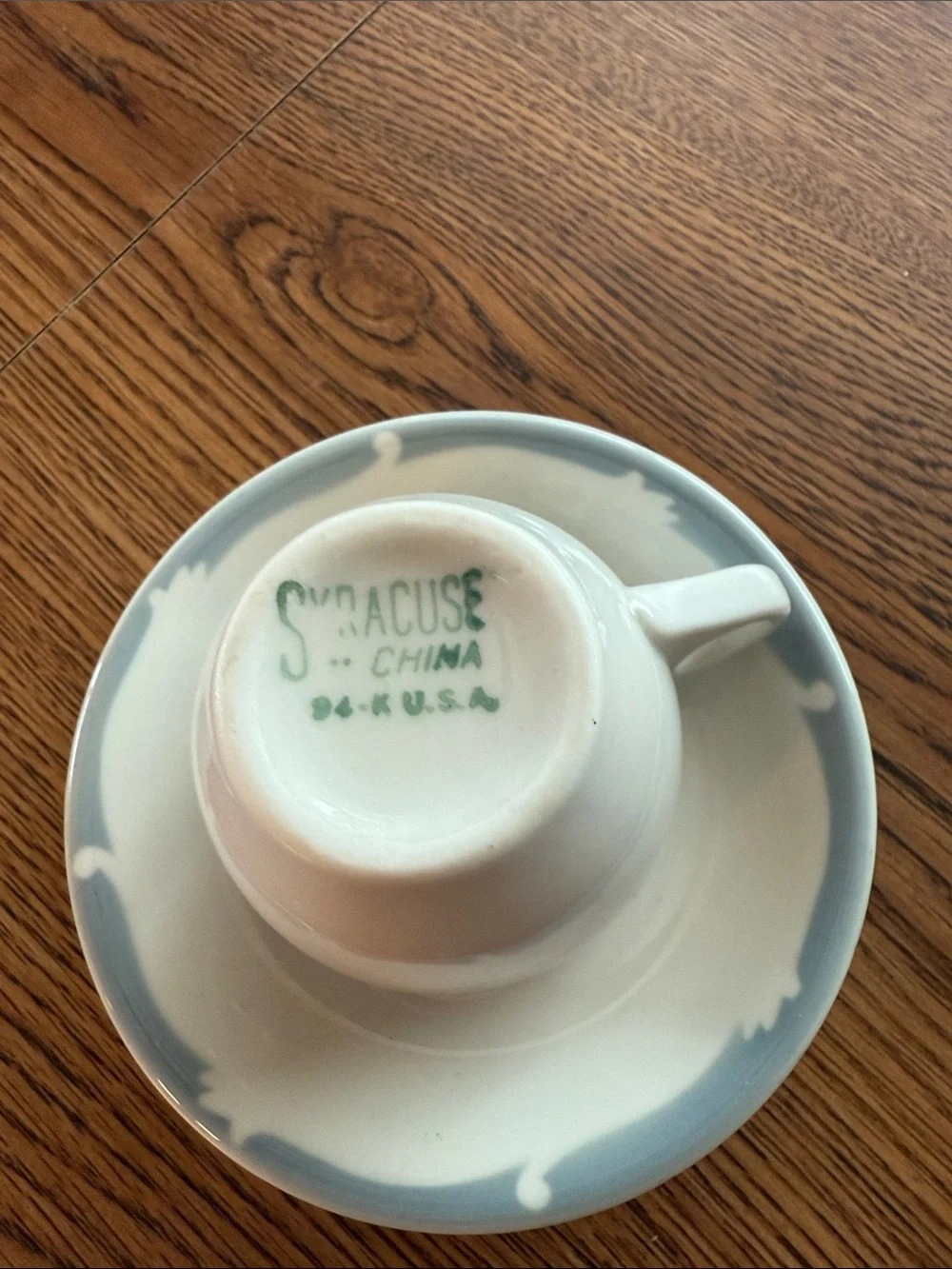 Syracuse China add touch